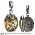 HP Lumos Charm 24 Slytherin Locket - Elegant och Mystisk Smycke - Robotto