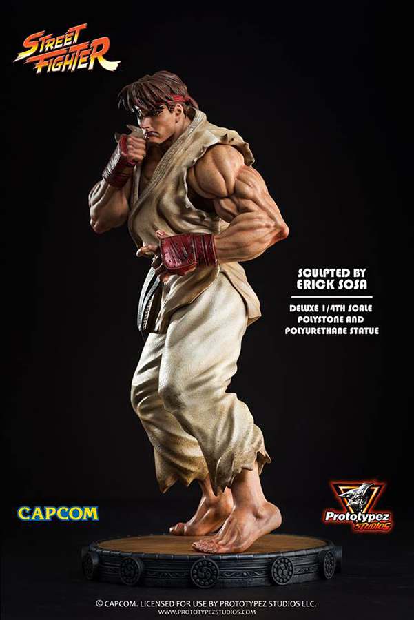 Street Fighter Ryu 1/4 Staty prototype z