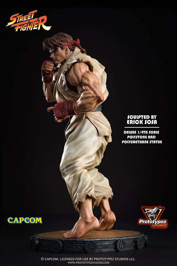 Street Fighter Ryu 1/4 Staty prototype z