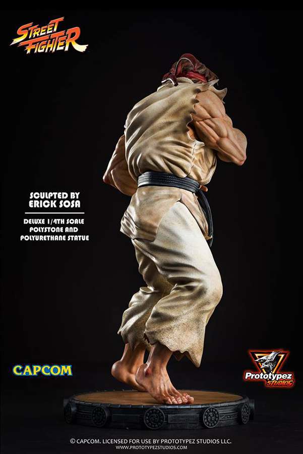 Street Fighter Ryu 1/4 Staty prototype z
