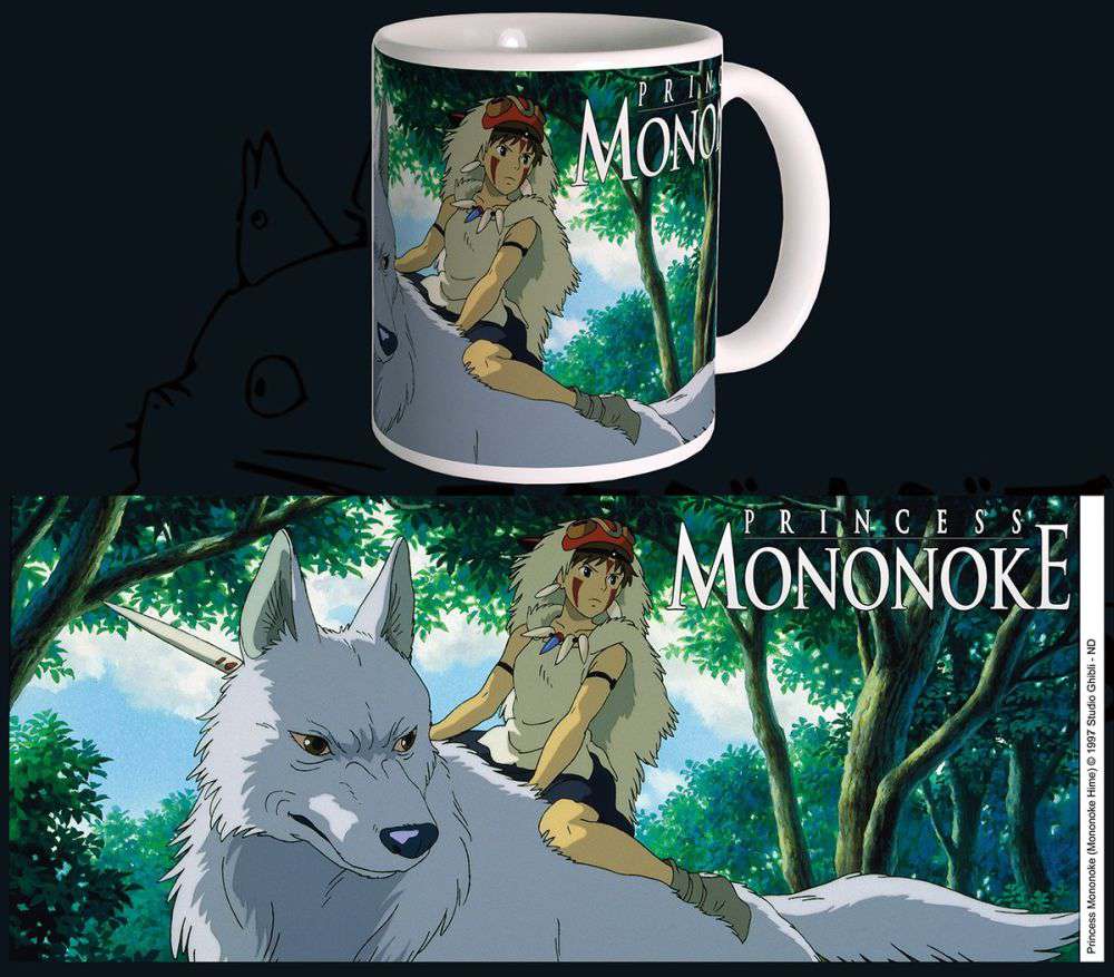 Princess Mononoke Mug – En hyllning till Studio Ghibli studio ghibli
