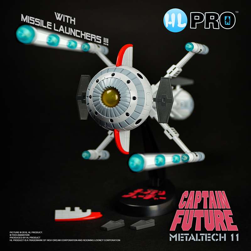 Metaltech 11 Captain Future Future Comet Modell hl-pro / highdream