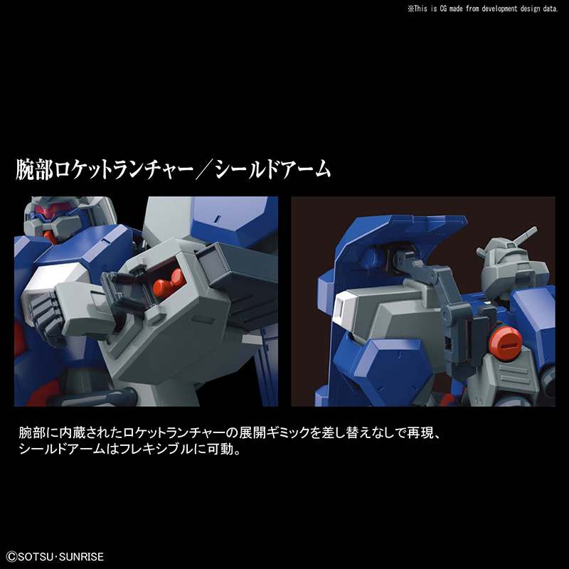 HGUC Gustav Karl Unicorn Ver 1/144 - Modellkit bandai model kit gunpla