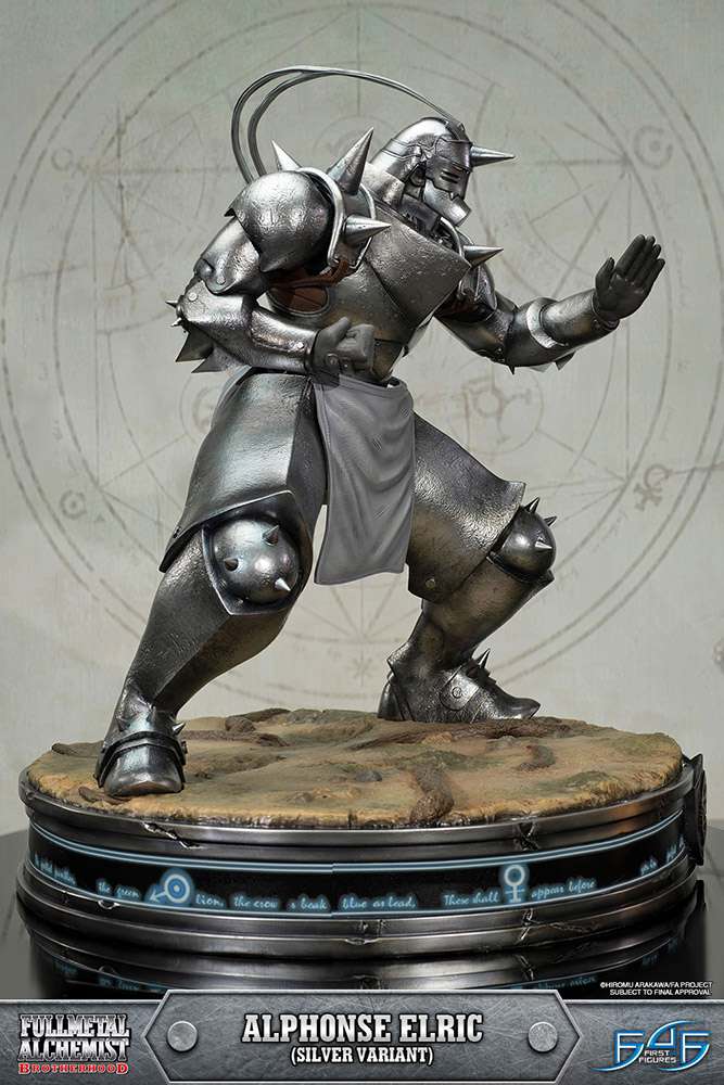 Fullmetal Alchemist Alphonse Elric Silver Variant Staty first4figures