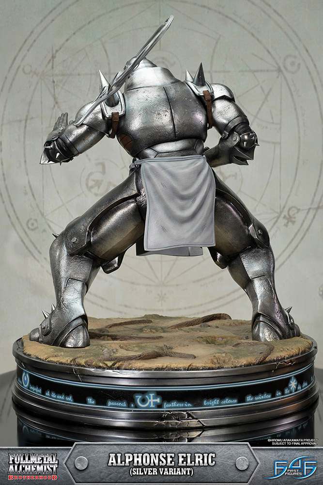 Fullmetal Alchemist Alphonse Elric Silver Variant Staty first4figures