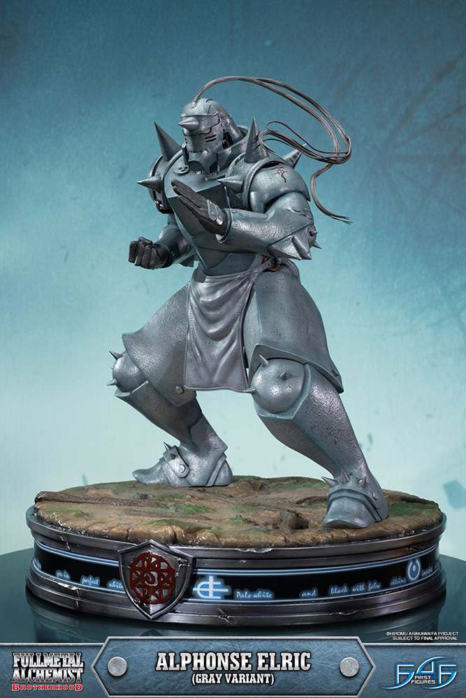 Fullmetal Alchemist Alphonse Elric Gray Statue first4figures
