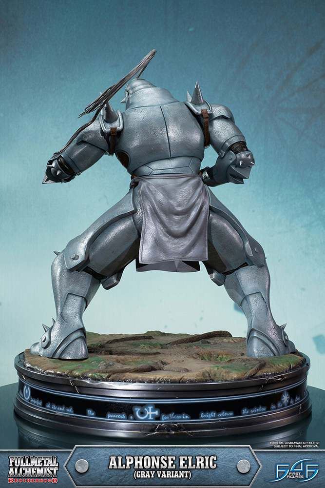 Fullmetal Alchemist Alphonse Elric Gray Statue first4figures