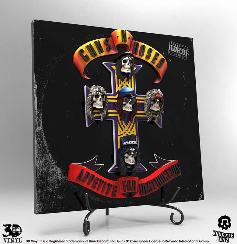 Guns N' Roses Appetite for Destruction 3D Vinyl™ knuckle bonz
