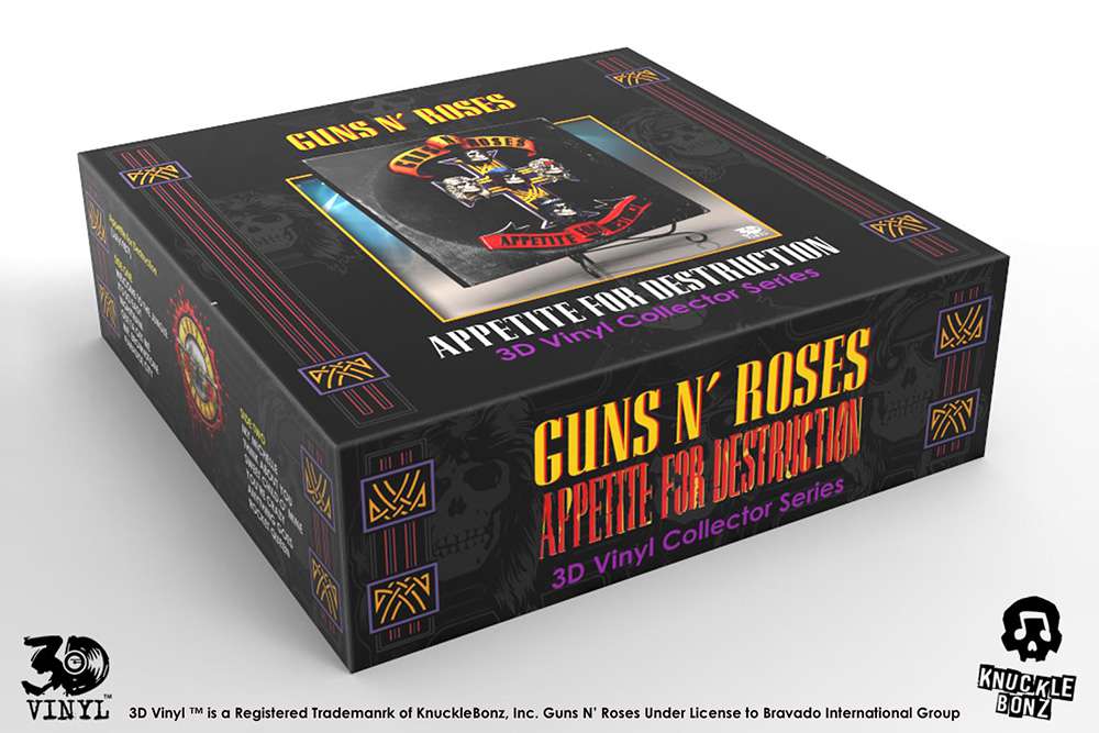 Guns N' Roses Appetite for Destruction 3D Vinyl™ knuckle bonz