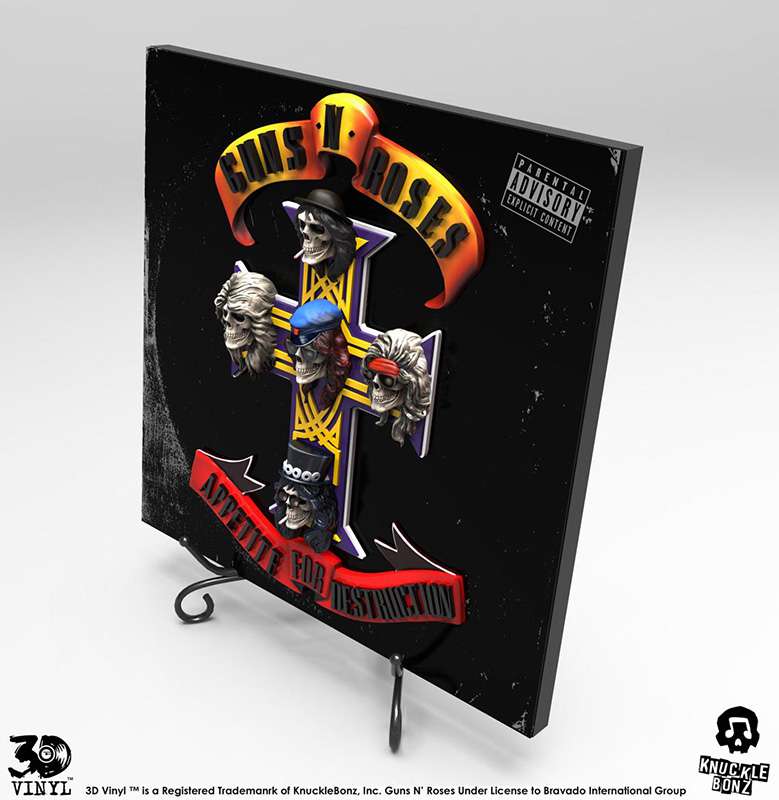 Guns N' Roses Appetite for Destruction 3D Vinyl™ knuckle bonz