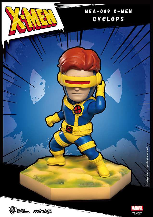 X-Men Cyclops Mini Egg Attack Staty beast kingdom