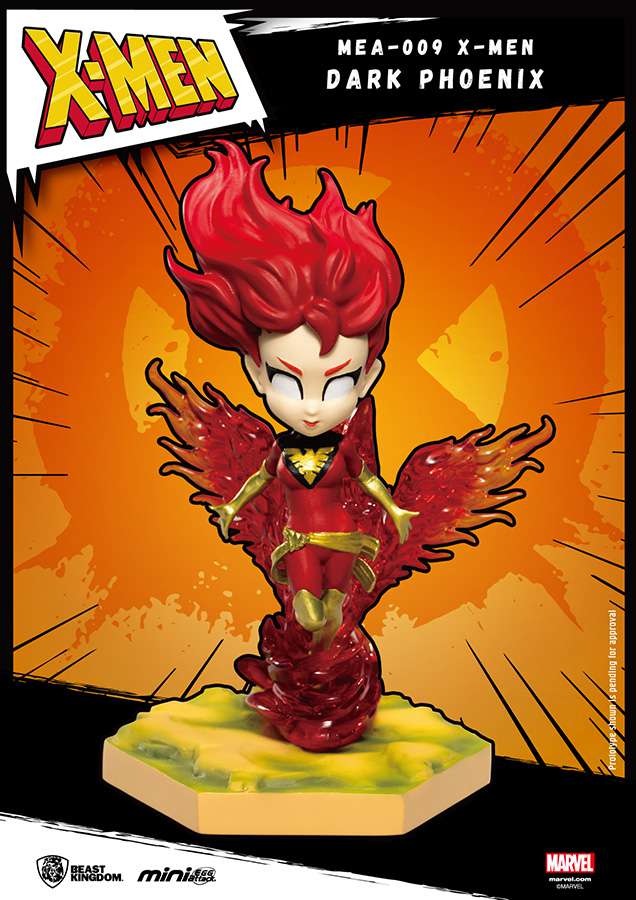 X-Men Dark Phoenix Mini Egg Attack Staty beast kingdom