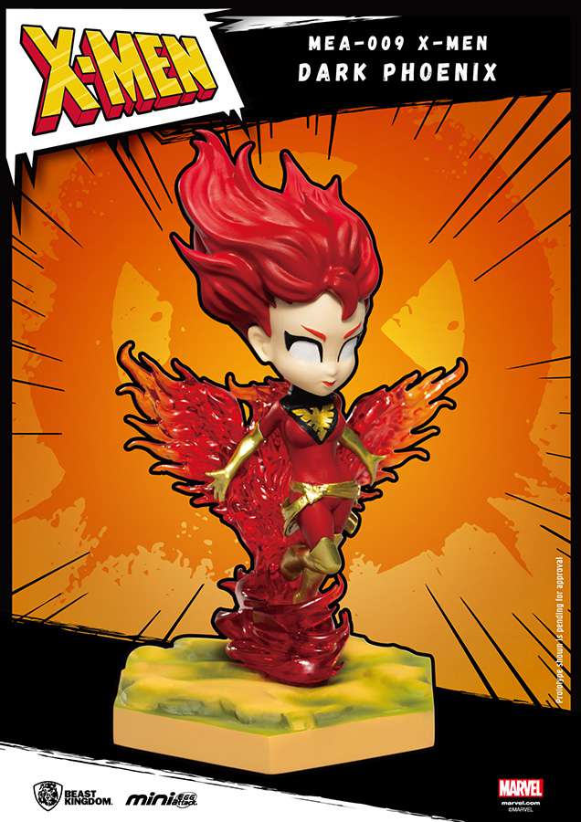 X-Men Dark Phoenix Mini Egg Attack Staty beast kingdom