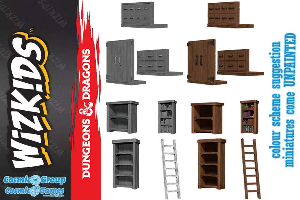 Wizkids Archivist Bibliotek Miniatyrer wizkids