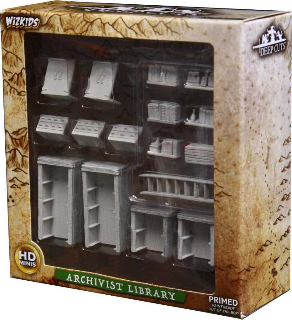 Wizkids Archivist Bibliotek Miniatyrer wizkids