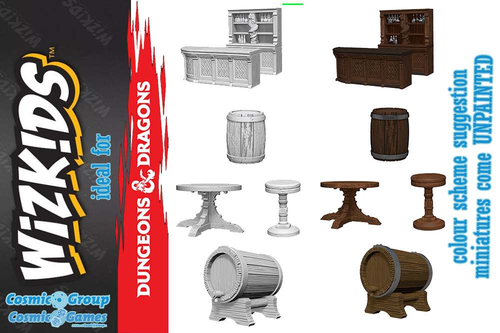 Rusty Dragon Bar Miniatures Set wizkids
