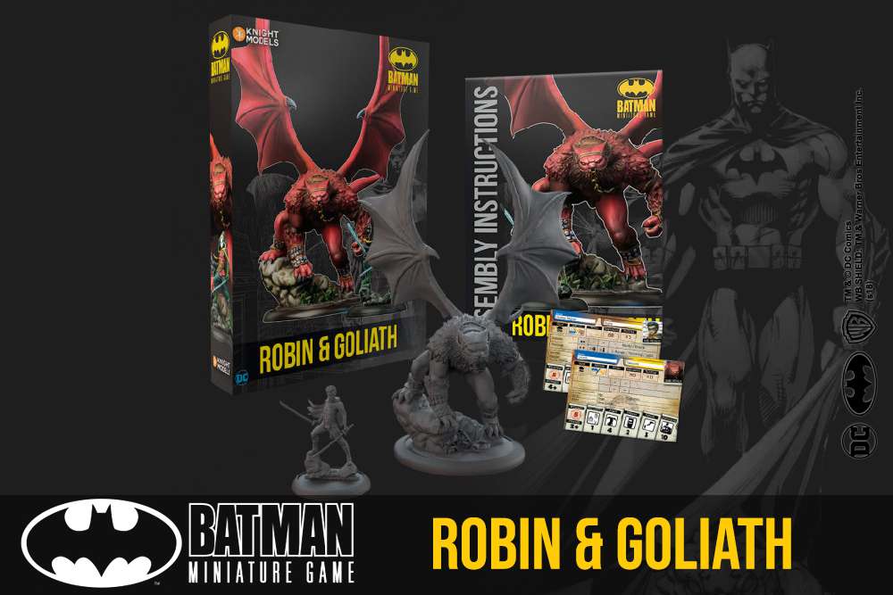 Bmg Robin & Goliath - Premium Miniatyrset knight models