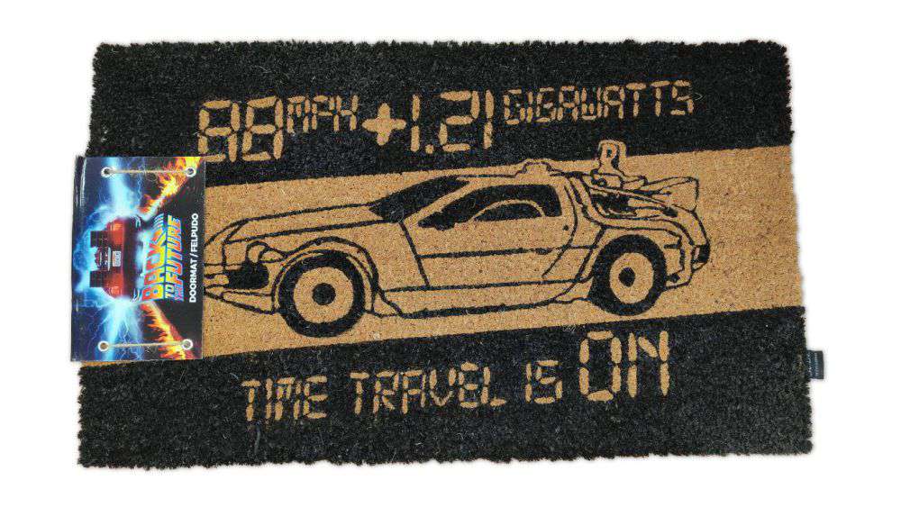 Bttf Time Machine Doormat Robotto