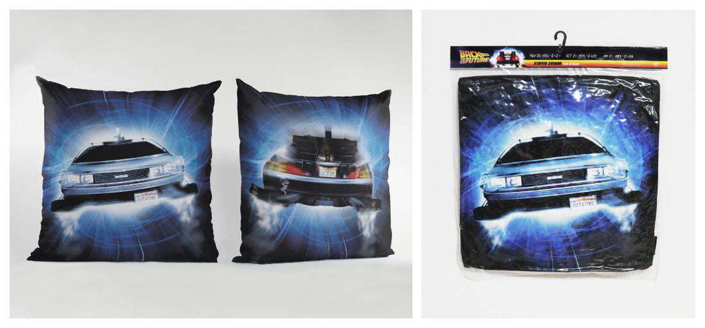 Bttf Delorean Roads Fyrkantig Kudde sd toys