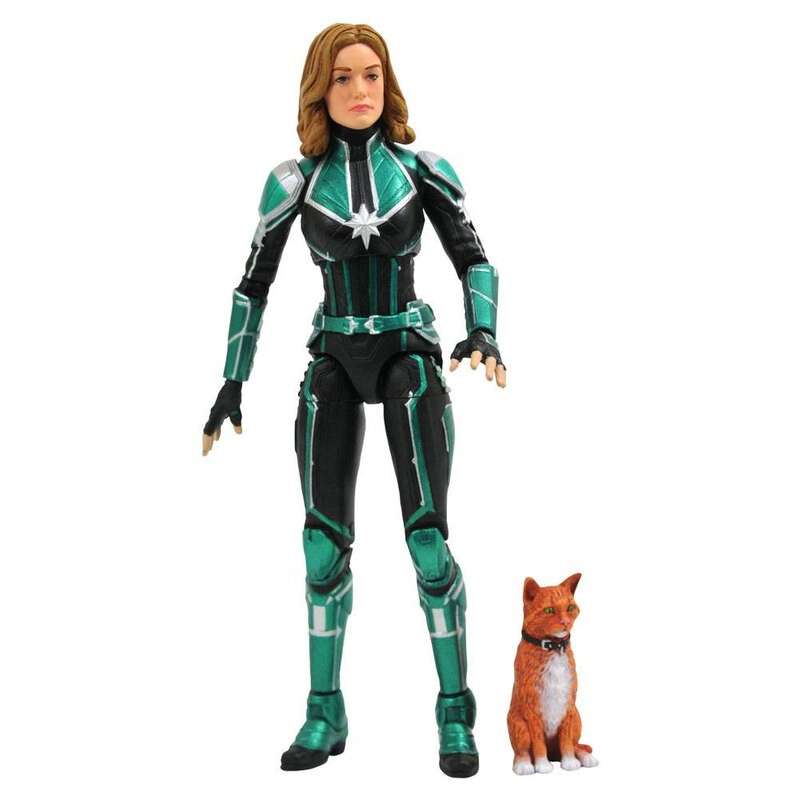 Marvel Select Captain Marvel Actionfigur - Starforce Uniform diamond select