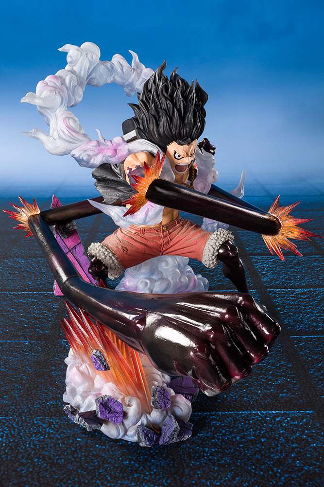 One Piece Zero Luffy Gear 4 King Cobra Rerun - Samlarfigur bandai