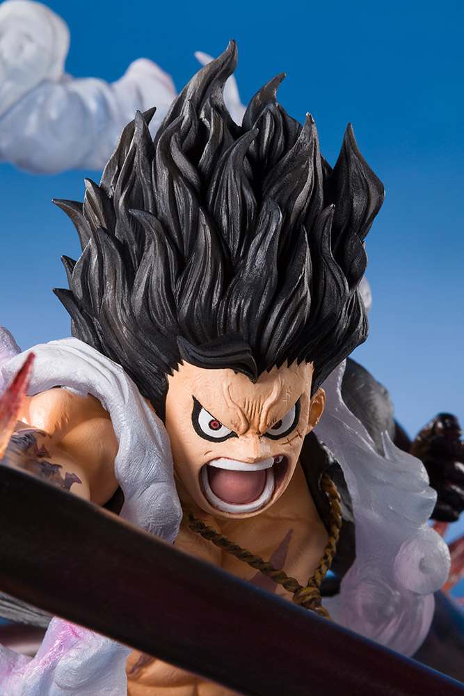 One Piece Zero Luffy Gear 4 King Cobra Rerun - Samlarfigur bandai