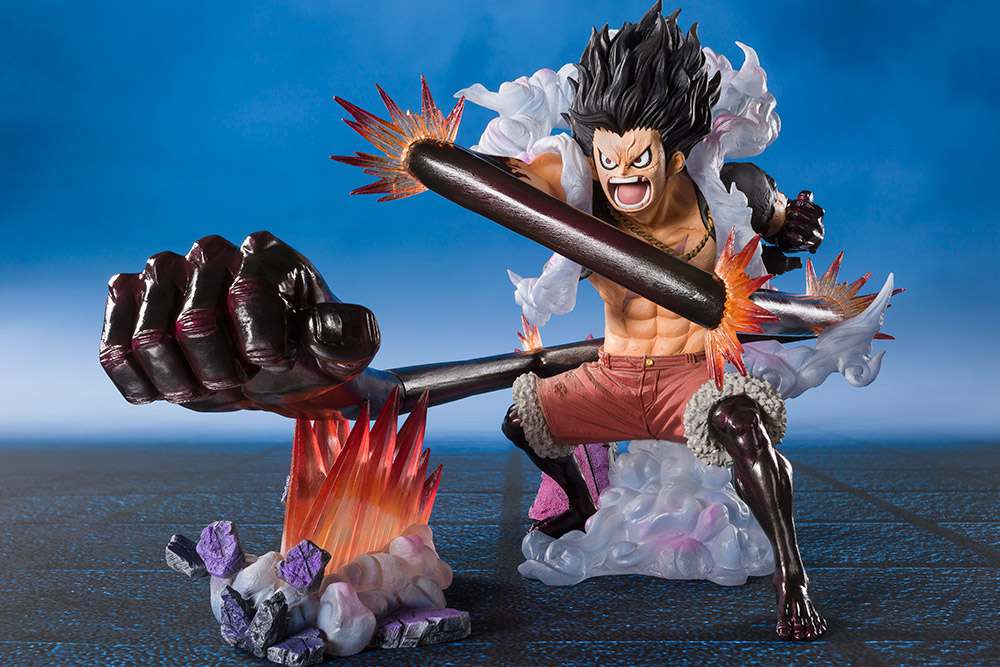 One Piece Zero Luffy Gear 4 King Cobra Rerun - Samlarfigur bandai