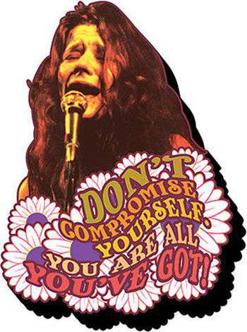 Janis Joplin All You've Got! Magnet aquarius ent