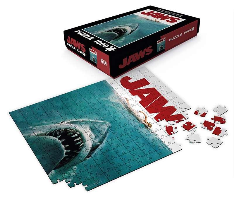 Jaws Film Affisch Pussel - Robotto