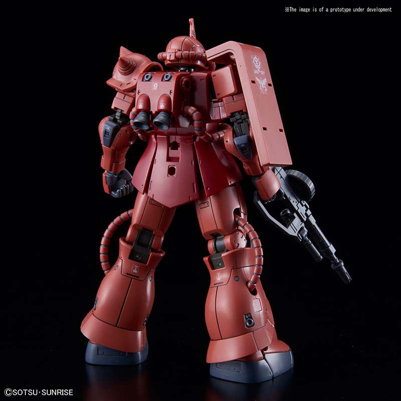HG Zaku II MS-06S Red Comet Ver 1/144 – Modellbyggsats bandai model kit gunpla