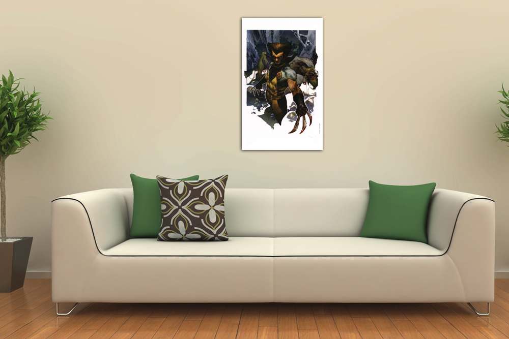 Simone Bianchi - Wolverine & Sabretooth - Limited Edition Litho cosmic art