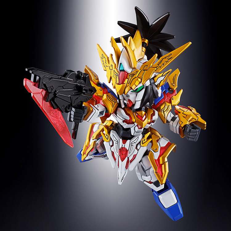 SD Sangoku Sokets Liu Bei Gundam Unicorn bandai model kit gunpla