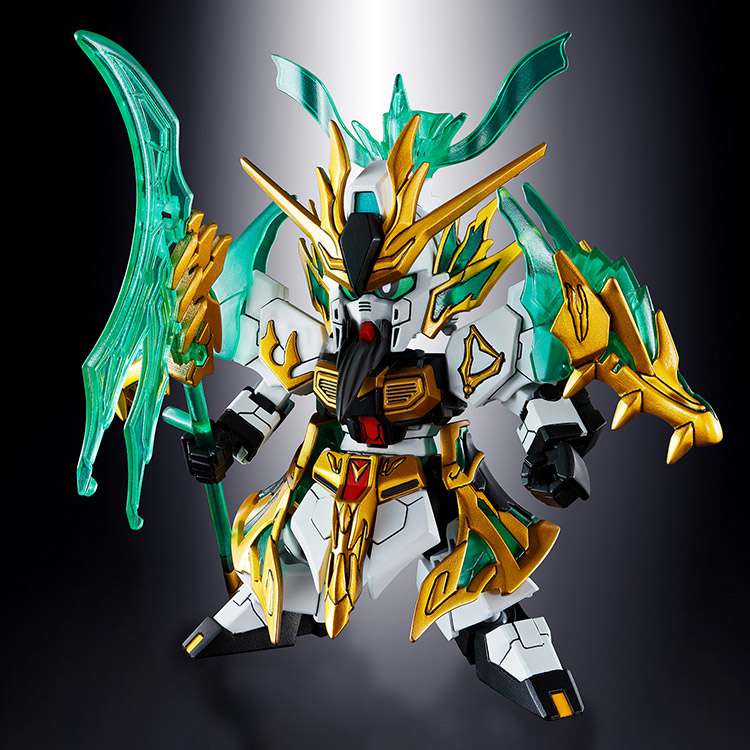 Sd Sangoku Sokets Guan Yu Yun Chang Nu G - Samlarfigur bandai model kit gunpla
