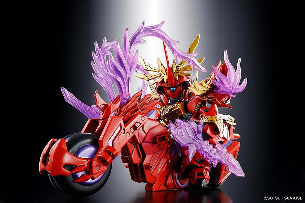 SD Sangoku Sokets Lyu Sinanju & Red Hare - Samlarfigur bandai model kit gunpla