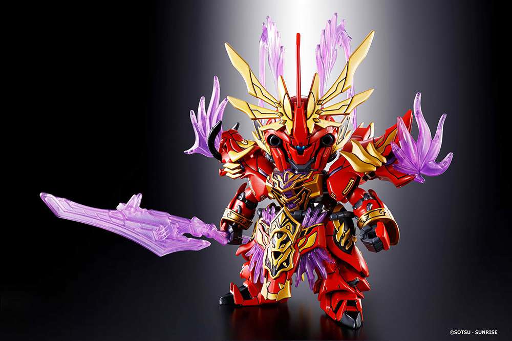 SD Sangoku Sokets Lyu Sinanju & Red Hare - Samlarfigur bandai model kit gunpla