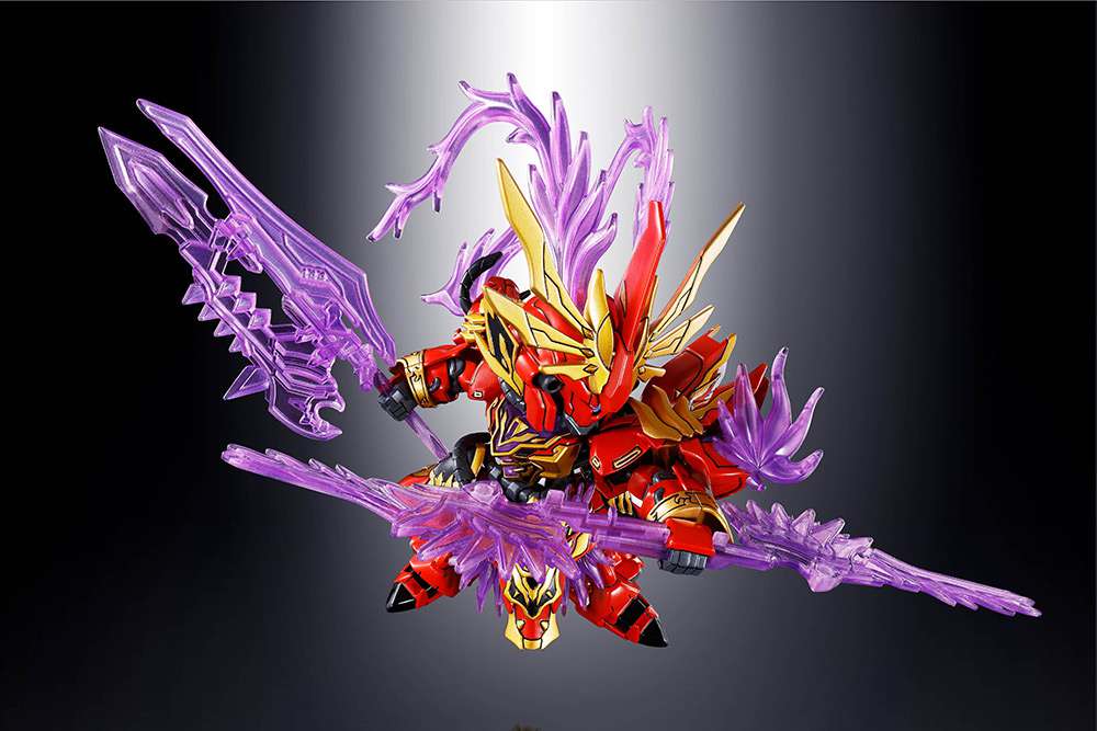 SD Sangoku Sokets Lyu Sinanju & Red Hare - Samlarfigur bandai model kit gunpla