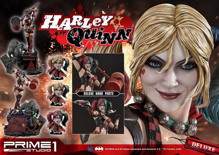 Harley Quinn DC Comics Statue EX Set (3) - Deluxe Edition prime 1
