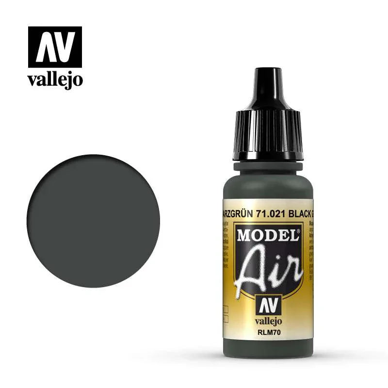Model Air 71021 - Svart Grön RLM70 - Robotto