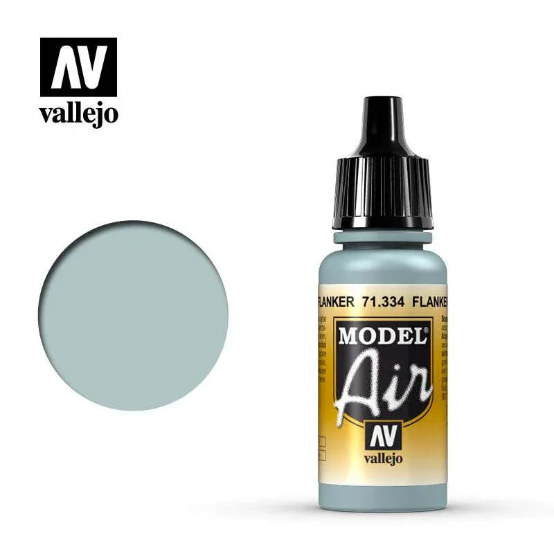 Model Air 71334 Flanker Light Blue - Byggsats - Robotto