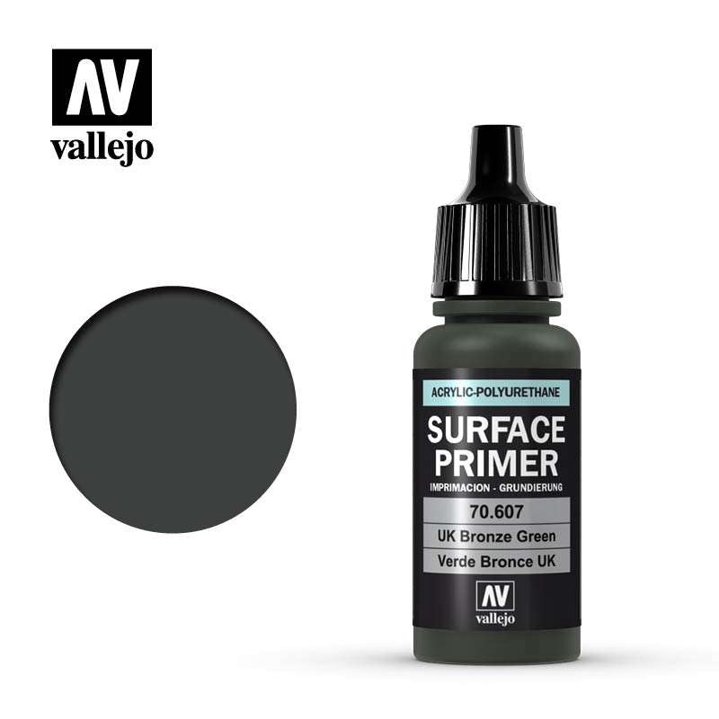 Surface Primer UK Bronze Green 17ml - 70607 vallejo