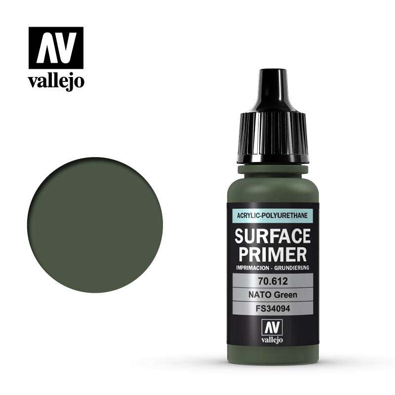 Ytprimer NATO Grön 17ml - 70612 vallejo