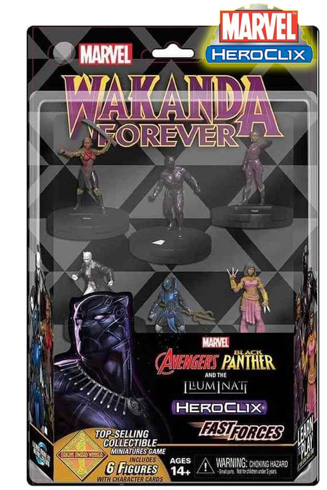 Marvel HeroClix: Avengers, Black Panther och Illuminati - Fast Forces Set wizkids