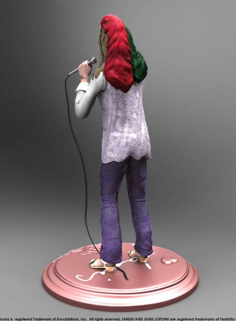 Janis Joplin Rock Iconz Staty knuckle bonz