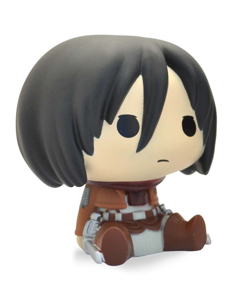 Attack on Titan Mikasa Chibi Bank plastoy