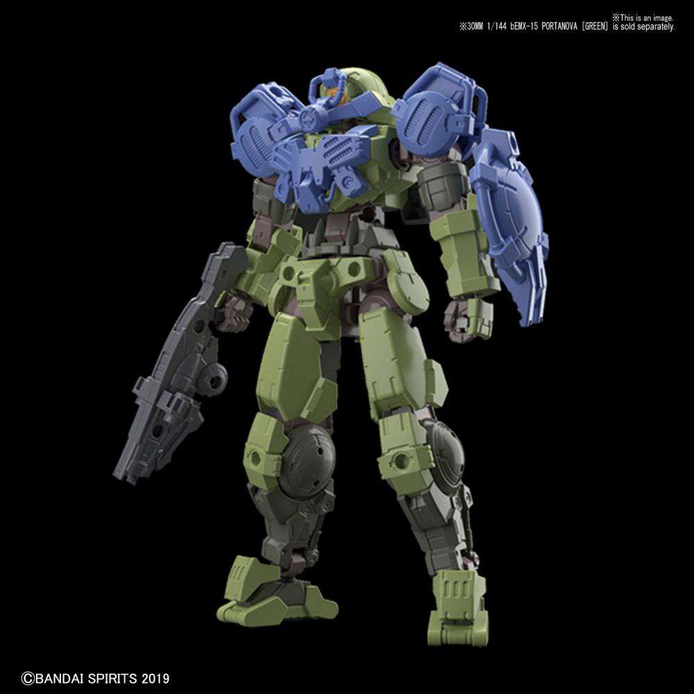 30mm OP Arm SP Squd Portan EX L Blue bandai model kit gunpla