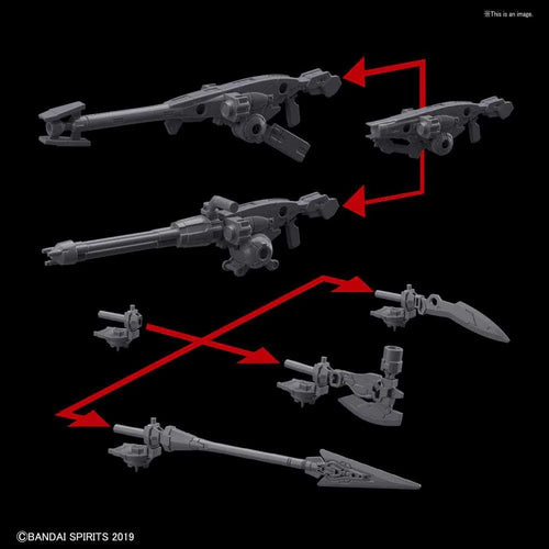 30mm OP Weapon 1 Portanova 1/144 - Detaljerad Modell - Robotto