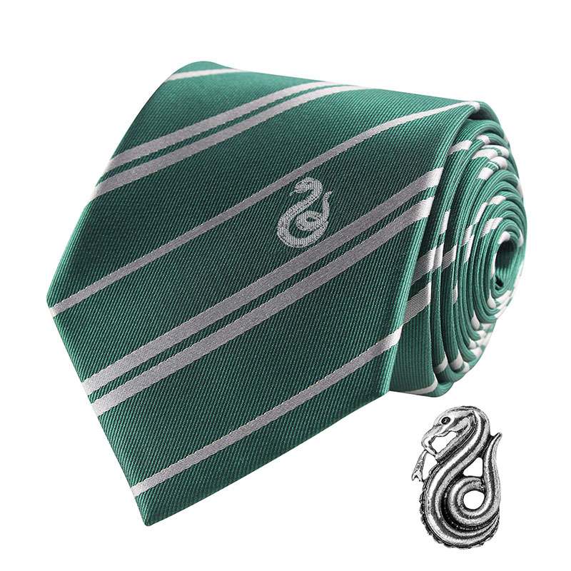 HP Slytherin Necttie Dix Box Set - Eleganta Accessoarer för Slytherin-fans cinereplicas
