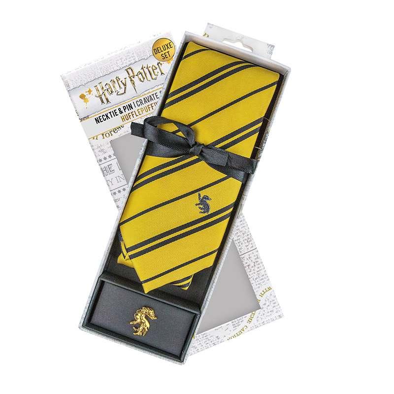 HP Hufflepuff Nektie Dix Box Set - Perfekt för Fandom och Stil - Robotto