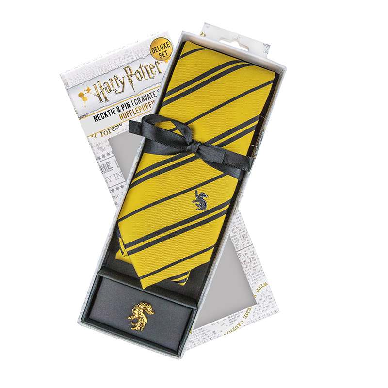 HP Hufflepuff Nektie Dix Box Set - Perfekt för Fandom och Stil cinereplicas