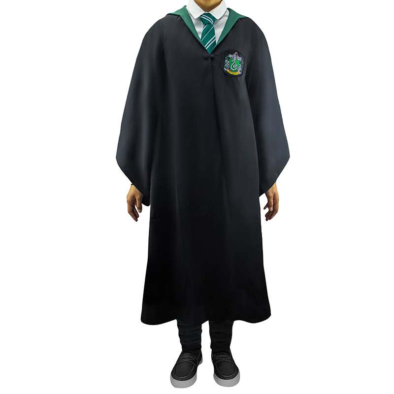 HP Slytherin Robes L – Officiella Kläder för Slytherin Studenter cinereplicas